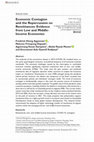 Research paper thumbnail of Economic Contagion and the Repercussion on Remittances: Evidence from Low and Middle-Income Economies