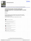 Research paper thumbnail of Contested periurban amenity landscapes: changing waterfront ‘countryside ideals’ in central Canada