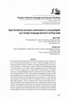 Research paper thumbnail of Topic familiarity and story continuation in young English as a foreign language learners’ writing tasks