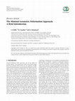 Research paper thumbnail of The Minimal Geometric Deformation Approach: A Brief Introduction