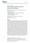 Research paper thumbnail of Music Therapy Assessment with the IMCAP-ND: A Pilot Study