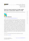 Research paper thumbnail of Search for resonant production of strongly coupled dark matter in proton-proton collisions at 13 TeV