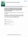 Research paper thumbnail of Formation of Biogenic Amines and Associated Biochemical and Microbial Attributes of Whole Sutchi Catfish (Pangasianodon hypophthalmus) during Iced Storage