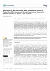 Research paper thumbnail of Integration of the Standalone ‘Risk Assessment’ Section in Project Level Environmental Impact Assessment Reports for Value Addition: An Indian Case Analysis