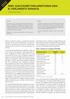 Research paper thumbnail of Perú: elecciones parlamentarias 2016: El parlamento naranja