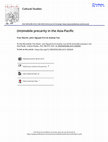 Research paper thumbnail of (Im)mobile precarity in the Asia-Pacific