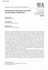 Research paper thumbnail of Introduction: Australia in the field of trans-Asian media flows