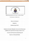 Research paper thumbnail of Blackening the silver screen: a cinema of black consciousness in South Africa