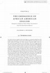 Research paper thumbnail of The Emergence of African American English