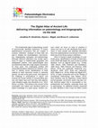 Research paper thumbnail of The Digital Atlas of Ancient Life: delivering information on paleontology and biogeography via the web