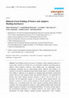 Research paper thumbnail of Article Dialectic Form Finding of Passive and Adaptive Shading Enclosures