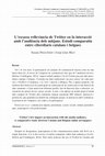 Research paper thumbnail of Twitter’s low impact on interaction with the media audience. A comparative study between Catalan and Belgian online newspapers