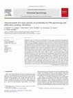 Research paper thumbnail of Characterization of S-layer proteins of Lactobacillus by FTIR spectroscopy and differential scanning calorimetry