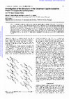 Research paper thumbnail of Investigation of the structure of the columnar liquid-crystalline phase of copper(II) carboxylates. An FTIR spectroscopic study