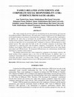 Research paper thumbnail of Family-Related Antecedents and Corporate Social Responsibility (CSR): Evidence from Saudi Arabia