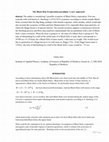 Research paper thumbnail of The Black Hole Evaporation paradigm: A new Approach