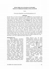 Research paper thumbnail of Jenis Verba Dalam Bahasa Mandarin: Tinjauan Terhadap Radikal扌dalam Hànzì