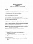 Research paper thumbnail of The Nature of Consciousness Handout [ 19 ]