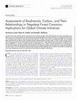 Research paper thumbnail of Assessments of Biodiversity, Carbon, and Their Relationships in Nepalese Forest Commons: Implications for Global Climate Initiatives