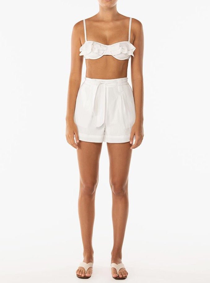 Magnolia Holiday Short / White