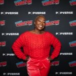 Joy Reid poses before Prime Video's "Cross" panel at New York Comic Con at Javits Center on October 18, 2024 in New York City.