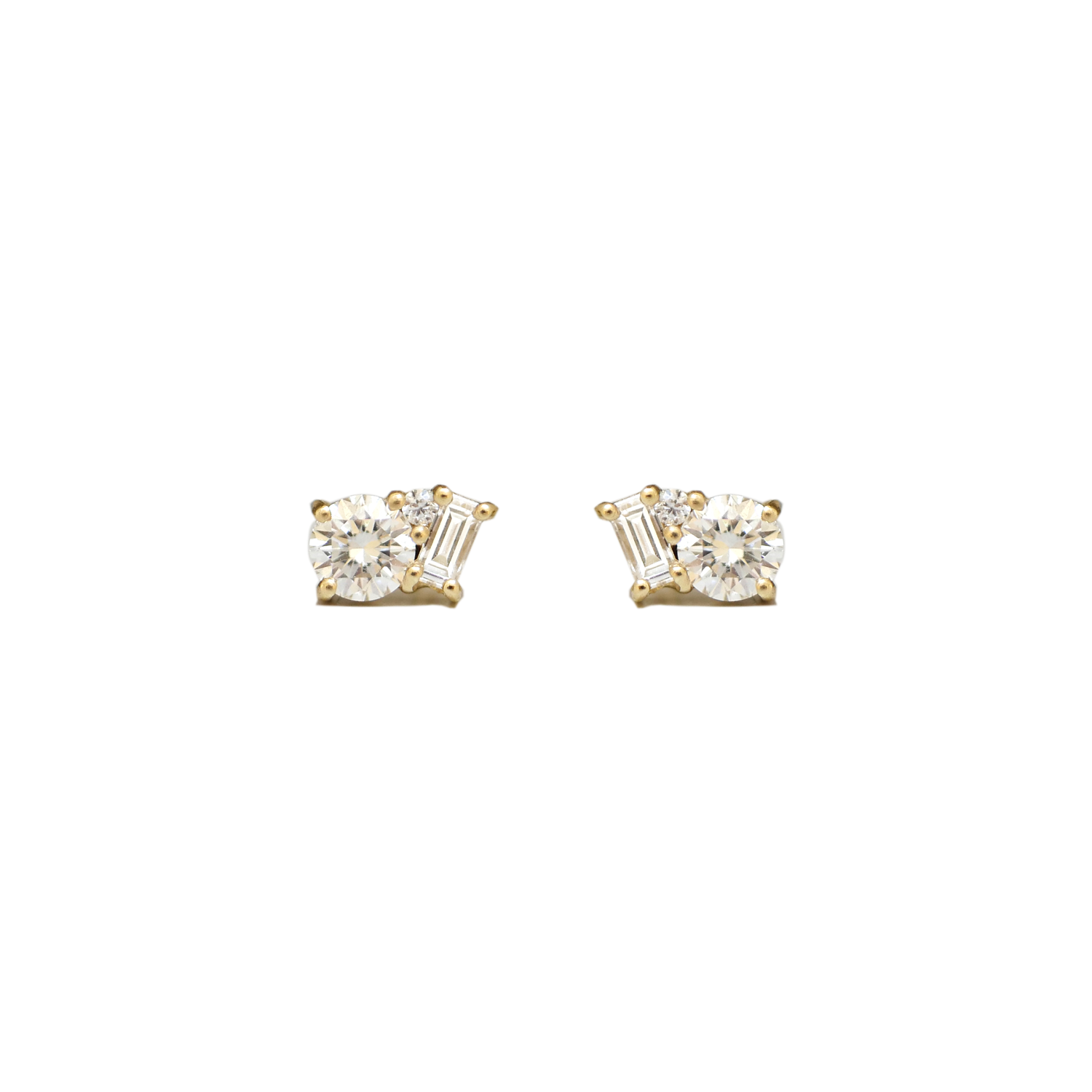 Diamond Confetti Stud Earrings