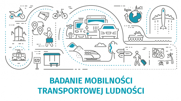 Slajder przekierowujący na stronę US Szczecin z informacją o badaniu mobilności transportowej ludności 16.09-24.11.2024