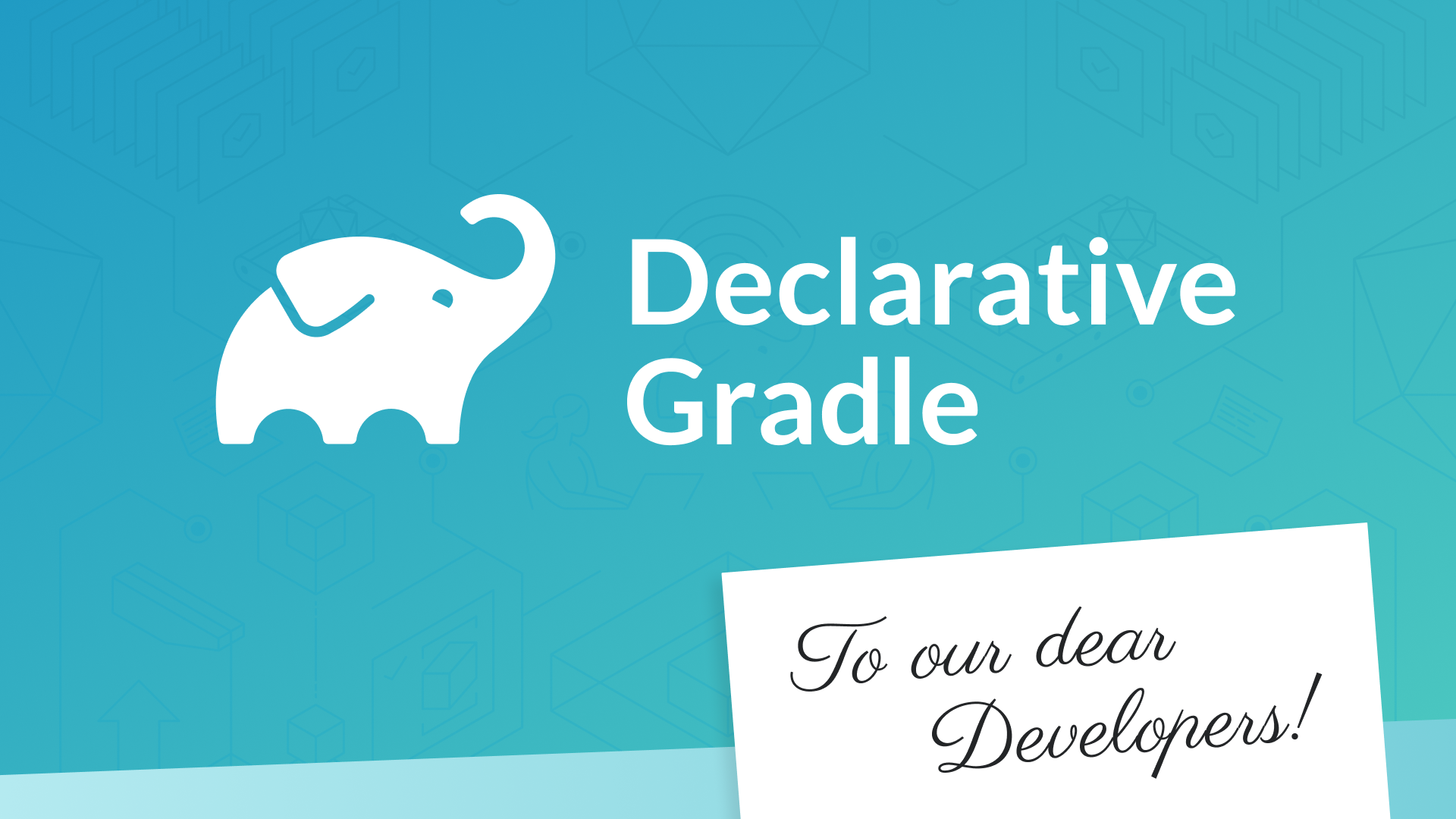 First look at Declarative Gradle First look at Declarative Gradle