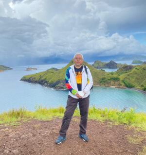 Exploring Padar Island where Komodo dragons can be spotted.