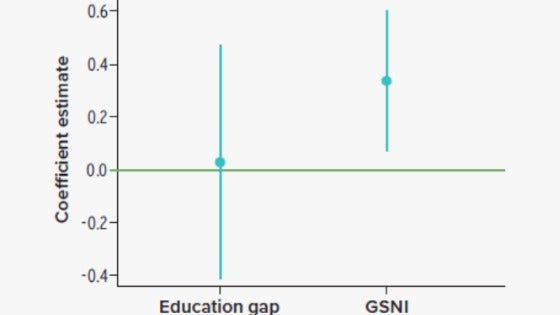 Image of biased social norms still account for gender gaps in income