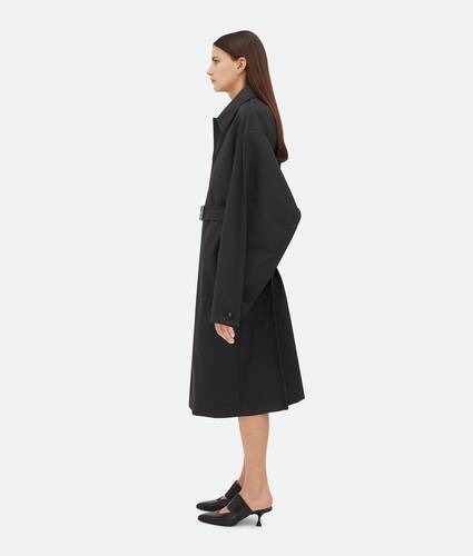 Bonded Wool Cotton Coat