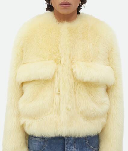 Toscana Shearling Cropped Blouson