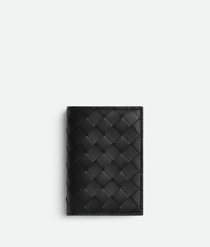 Intrecciato Medium Bi-Fold Wallet With L-Zip