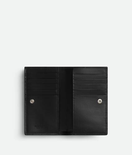 Intrecciato Medium Bi-Fold Wallet With L-Zip