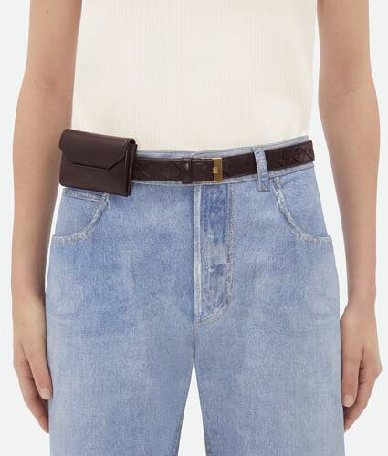 Intrecciato Watch Pocket Belt