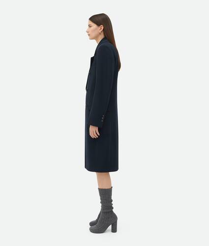 Wool Gabardine Coat