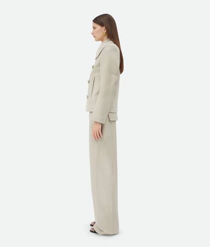 Cotton Gabardine Caban