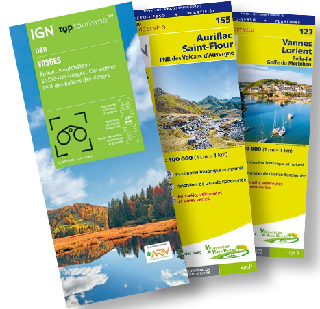 Carte IGN TOP 100