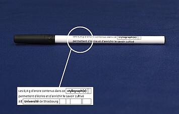 Stylo Bic fabriqué à partir de 74 % de matériaux recyclés (0,83 € HT / 1,00 € TTC)