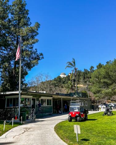 A view of the Roosevelt public golf course.