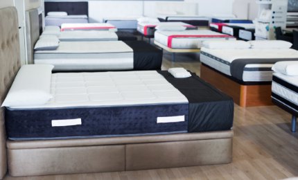 Mattress showroom