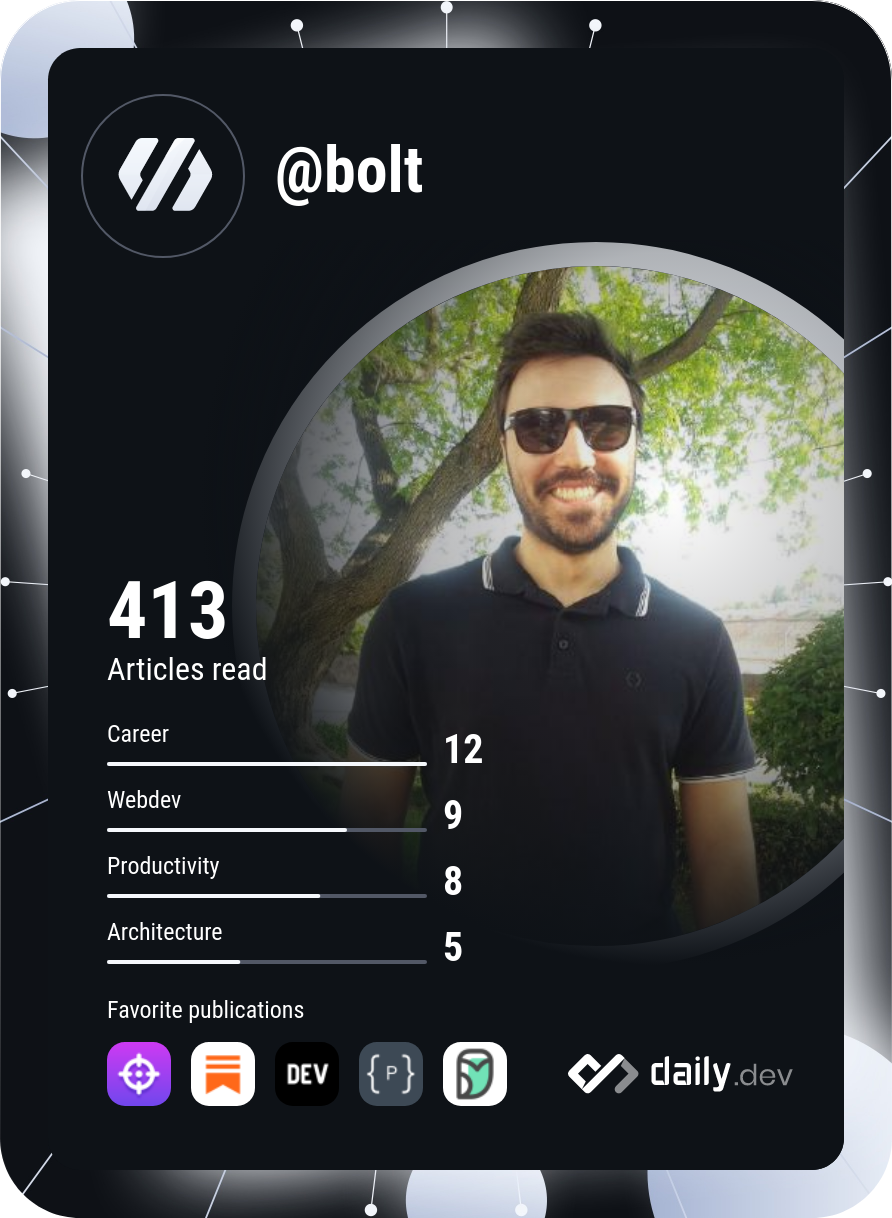 David's Dev Card