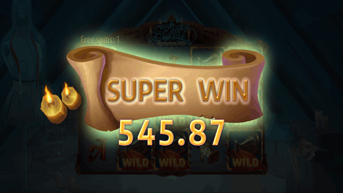 Seance Mysterious Attic Super Win