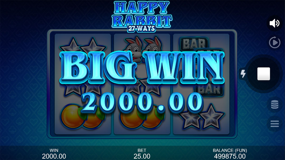 Happy Rabbit 27 Ways Big Win