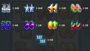 Happy Rabbit 27 Ways Paytable