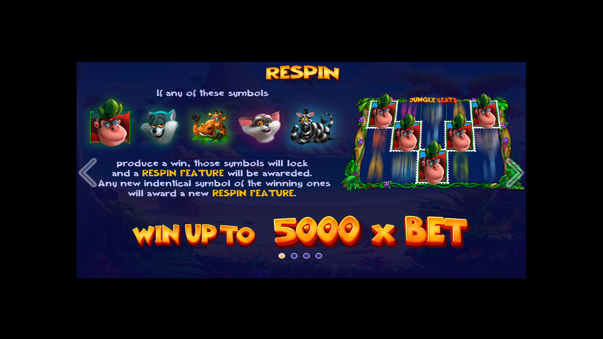 Jungle Beats Bonsu Features