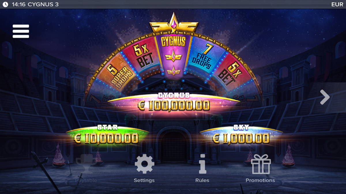 Cygnus 3 Maximum Win