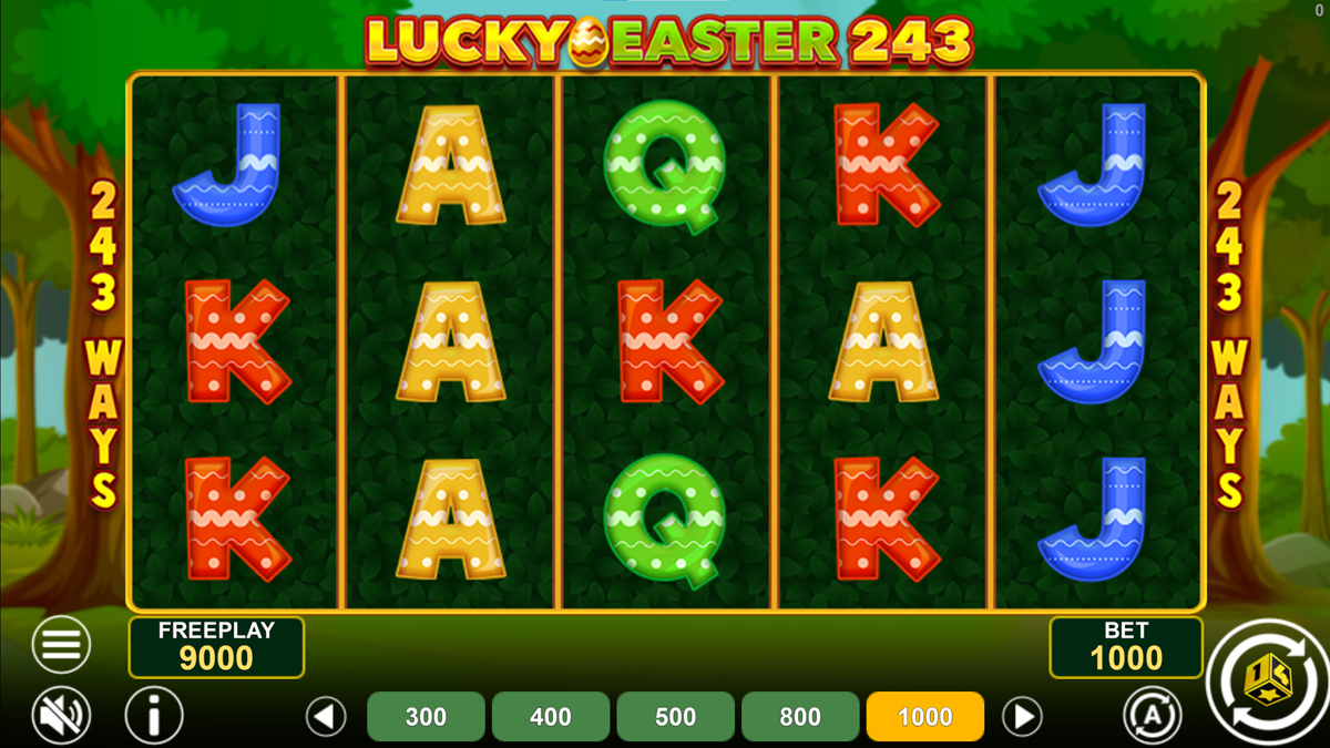 Lucky Easter 243 Base Play