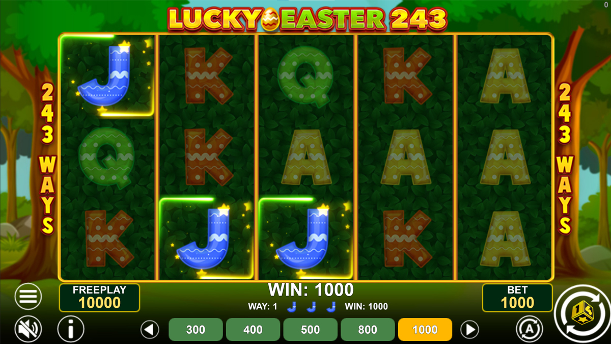 Lucky Easter 243 Win