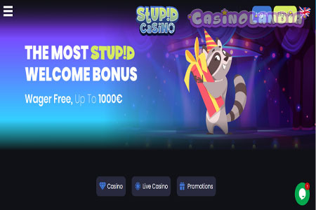 Stupid Casino Desktop View